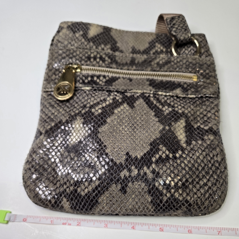 Michael Kors Snakeskin Python Crossbody In EC - Picture 10 of 10